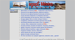 Desktop Screenshot of agapemexico.com